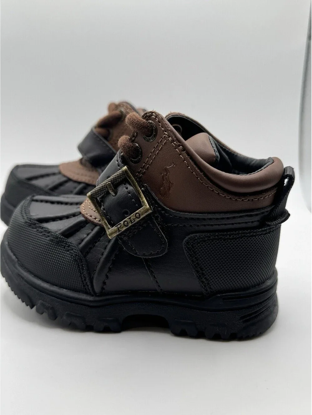 Polo Ralph Lauren Chocolate/Black Dover  Toddler Size US 5